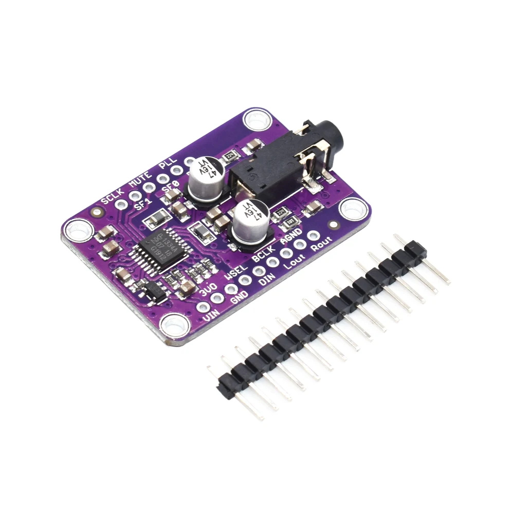 Cjmcu-1334 Bordo Stereo Del Modulo Del Decodificatore Di Uda1334A I2S Dac Di Cjmcu-1334 Del Modulo Di Dac Audio Per Arduino 3.3V - 5V
