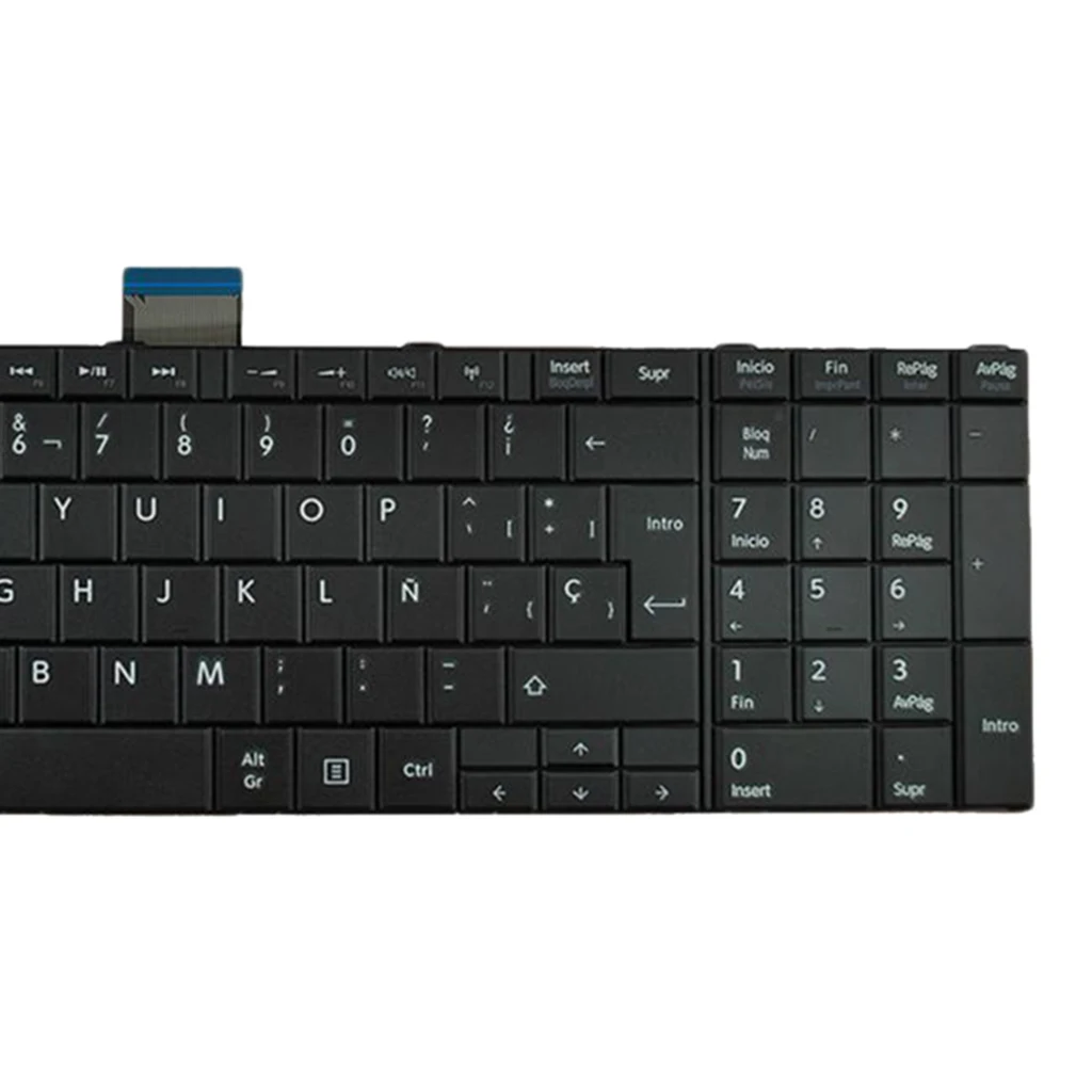 Испанский раскладка клавиатуры ноутбука Keyobard Замена toshiba C850 C855D C850D C855 C870 C870D C875 C875D SP Клавиатура ноутбука Фирменная Новинка