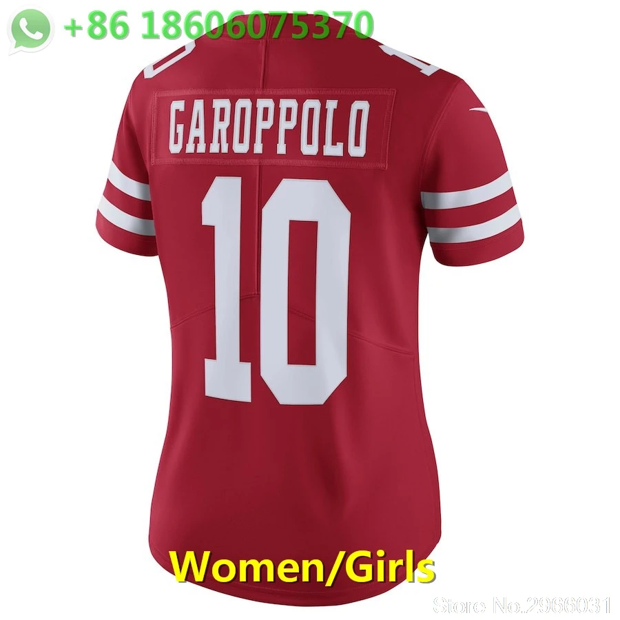 San Francisco A+++ качественные женские 10 Jimmy Garoppolo 16 Joe Монтана Карлос 28 Hyde NaVorro 53 Bowman Jimmy Jersey