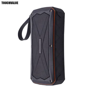 

Portable Wireless Bluetooth Speakers Waterproof Sport Stereo Outdoor Speaker Black Sound Box with USB AUX Support TF Card