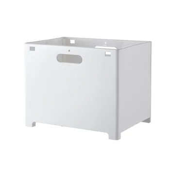 

Wall Mounted Basket Foldable Plastic Laundry Storage Basket With Handle Dirty Clothes Toys Organizer