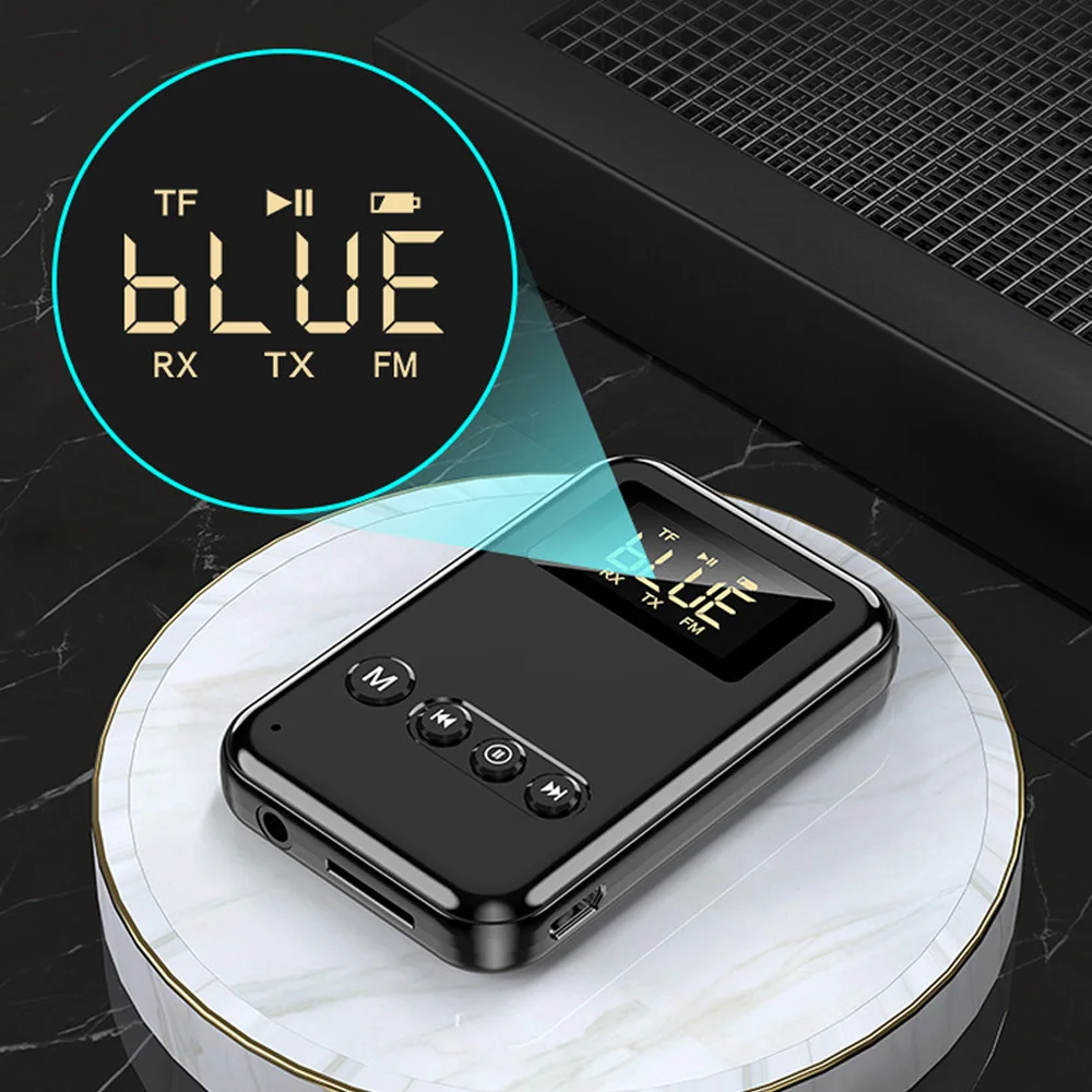 Willkey Bluetooth 5 0 Transmitter Receiver 3 5mm Jack Aux Audio Wireless Adapter For PC TV Headphone Car Bluetooth 5 0 Receiver
