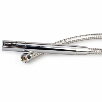 

Wall Mounted 1/2" Brass Connector Chrome Handheld Shower Head With 1.5m Hose And ABS Holder Replacement
