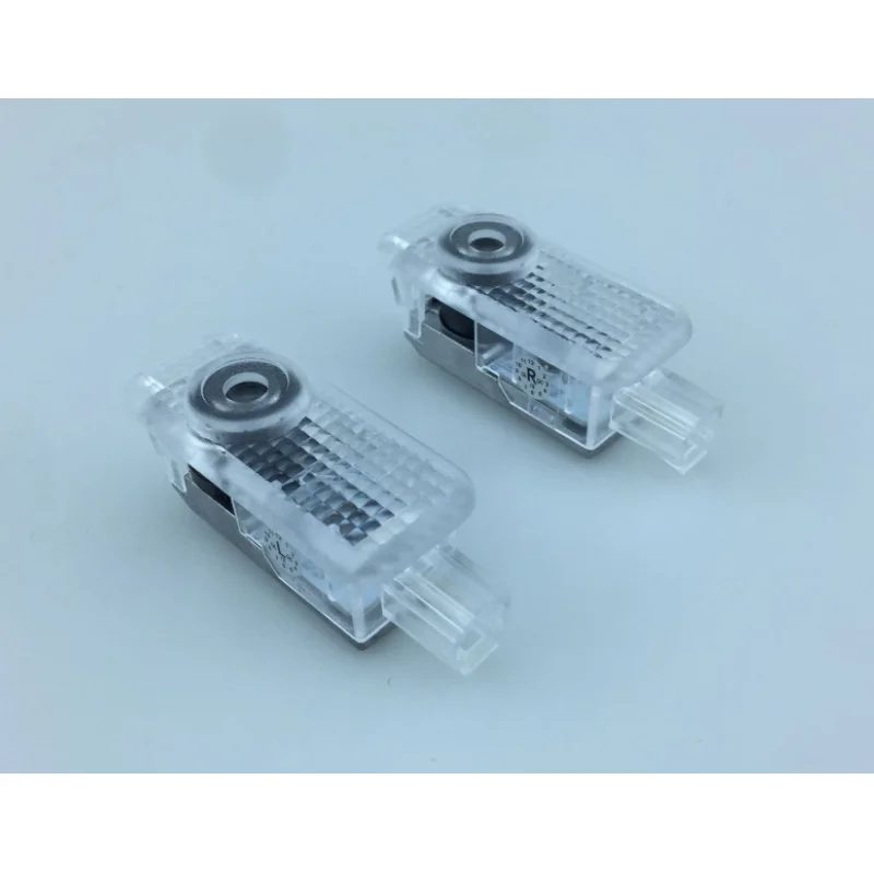 

YY 2Pcs LED Logo Door Projector Welcome Light for A4 B6 B8 B7 A6 C5 C6 C7 A3 A5 Q3 Q5 Q7 TT Car Courtesy Ghost Shadow Lamp