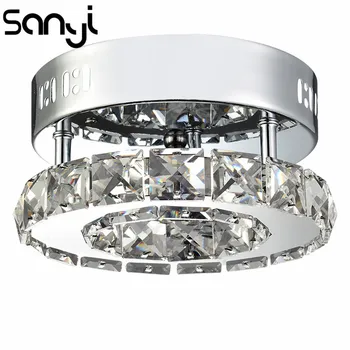 

Crystal LED Ceiling Lamp Indoor Lighting Modern Dining Room Fixture Lightings for Living Room Crystal Ceiling Lamp