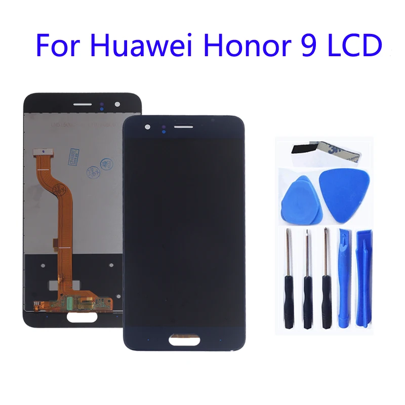 

NEW LCD For Honor 9 LCD Display Touch Screen Digitizer Assembly For Huawei Honor 9 LCD Display STF-L09 AL10 AL00 Repair kit