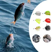 Appât artificiel rotatif pour la pêche au bar, leurre pour attraper des poissons, composé de paillettes, avec hameçon barbelé, œil 3d, 12g, N8j5 