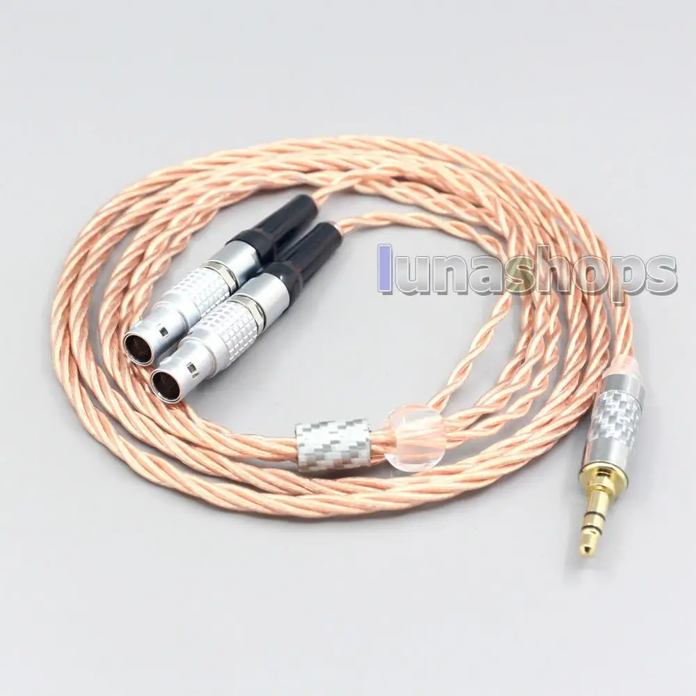 

LN007180 Silver Plated OCC Shielding Coaxial Cable For Focal Utopia Fidelity Circumaural Headphone