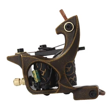 Ручной работы медная татуировка машина высокого качества катушки татуировки машина для лайнера шейдера тела искусства прибор для тату