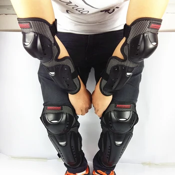 

4pcs Motorcycle Knee Elbow Protective Pads Motocross Skating Riding Knee ProtectorsProtective Gears Pads Protection