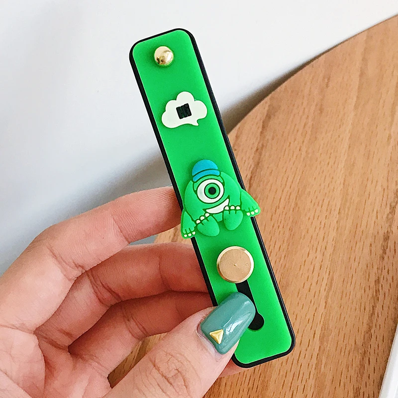 Милый аниме мультфильм держатель телефона push-pull finger Stand grip Ring ремешок на запястье мобильный универсальный мобильный телефон кронштейн для iphone - Цвет: 43