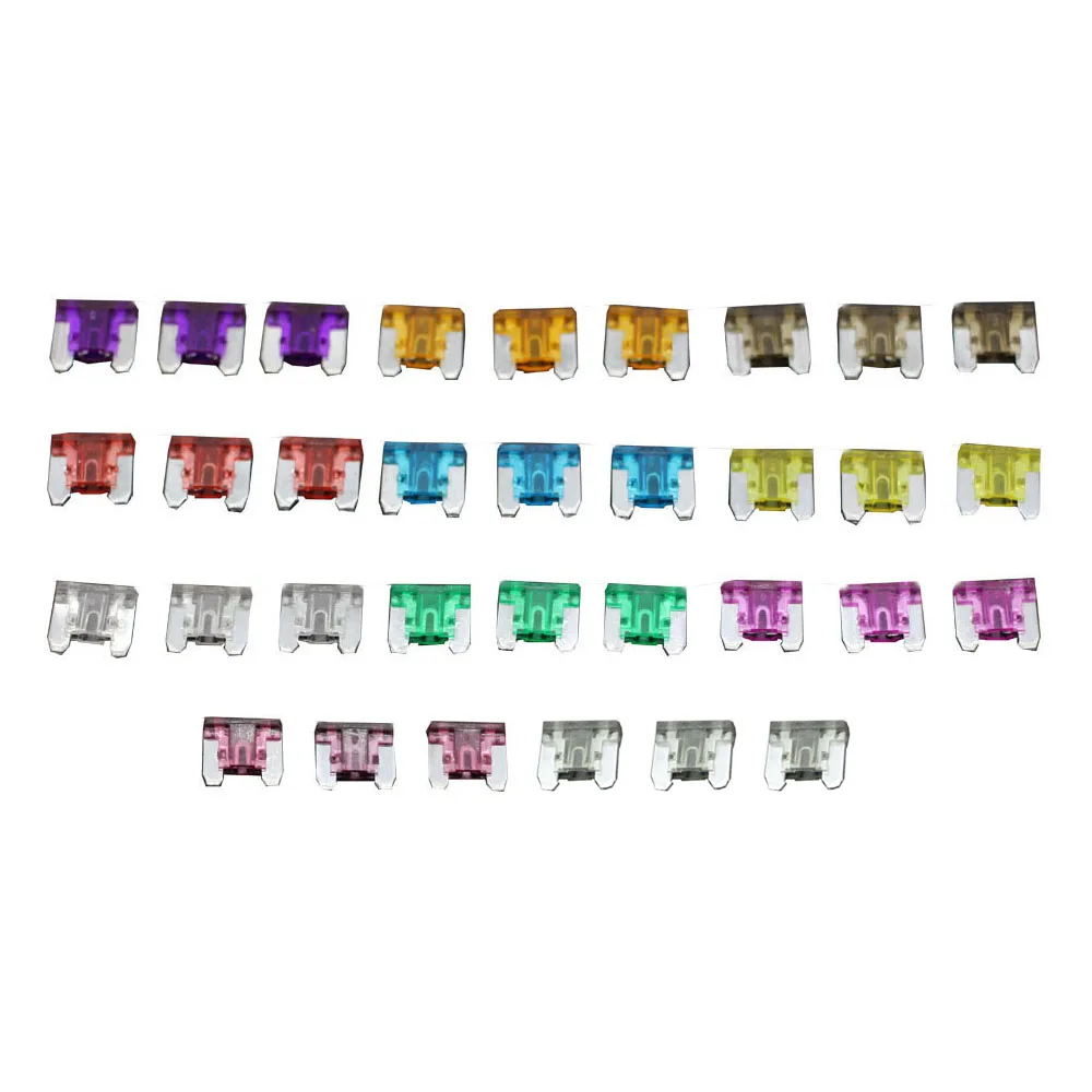 

10PCS 10A Mini Size Auto fuse, Automotive Fuses Blade,The fuse Insurance insert The insurance of xenon lamp piece Lights Fuse