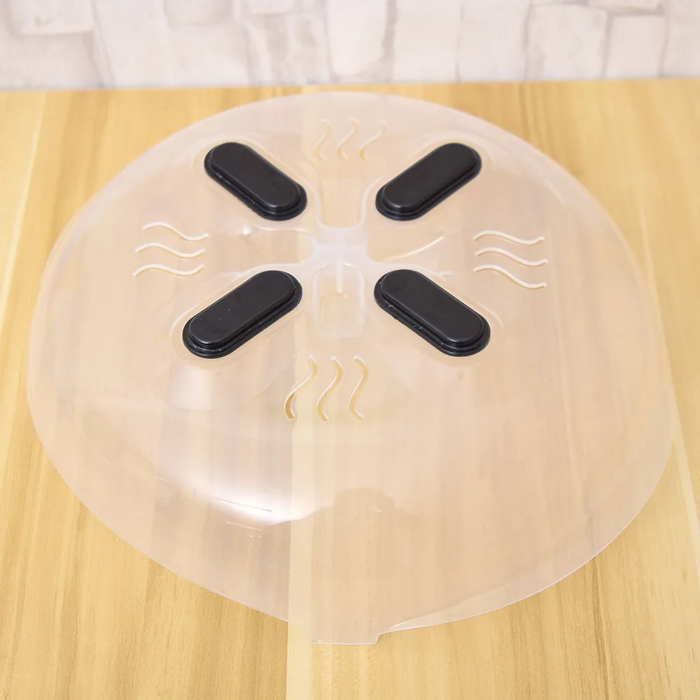 

1pcs High Quality Food Splatter Guard Practical Anti-Sputtering Cover with Steam Vents for Microwave Hover Kitchen Accessories