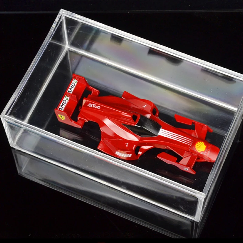 

1pcs 4WD 10.5*16.5cm Display Box Acrylic Storage Stand Seamless Show Gaine for RC Tamiya Mini Racing Car Model