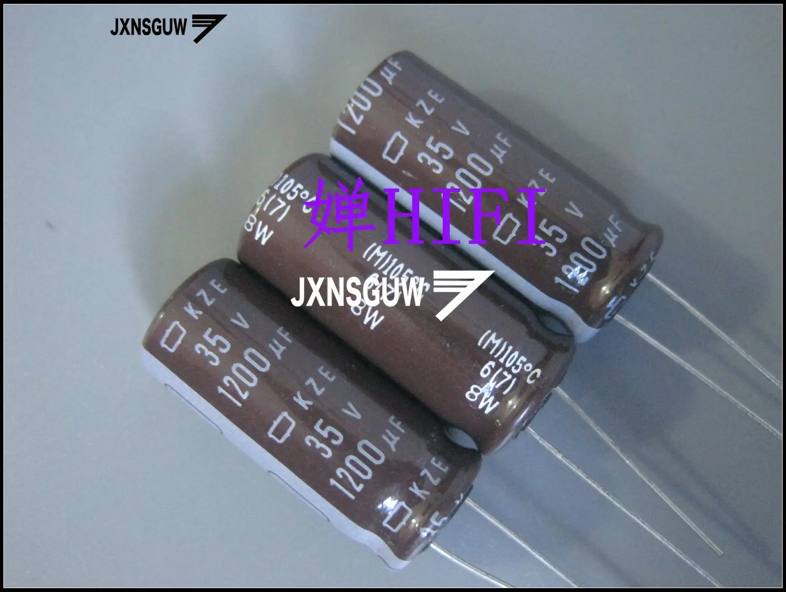 Алюминиевый электролитический конденсатор NIPPON KZE 35V1200UF 1200x30 мм NCC 105 мкФ/35V CHEMI-CON 1200
