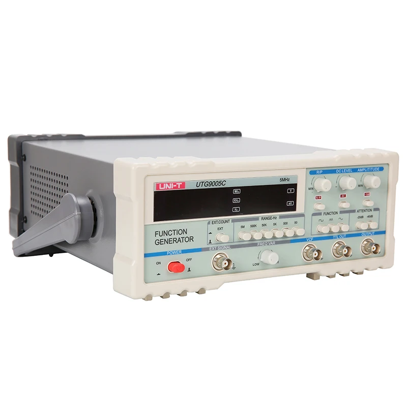 

UNI-T UTG9005C Digital Function Generator High Accuracy Frequency Range 0.2Hz-2MHz Signal Generator