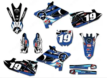 

Motorcycle Decos Graphics Decals STICKERS For YAMAHA YZ125 YZ250 2014-2011 2010 2009 2008 2007 2006 2005 2004 03 02 125 YZ 250YZ