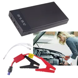 Arrancador de batería de coche portátil, dispositivo de arranque de 10000mAh, 12V, cargador de emergencia, Banco de energía