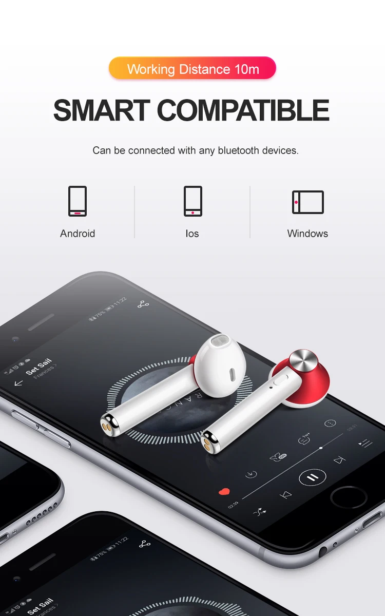 LEORY D018 TWS bluetooth 5,0 наушники 3D стерео бас Binaura вызов мощность дисплей Спорт Мини гарнитура с микрофоном для Xiaomi huawei