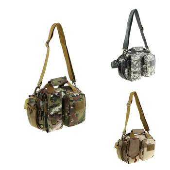 

Multipurpose Camouflage Messenger Bag Waterproof Shoulder Bag Handbag Crossbody Waist Bag