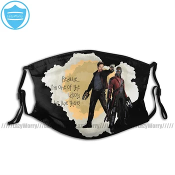 

Starlord Mouth Face Mask Starlord Facial Mask Funny Fashion with 2 Filters for Adult