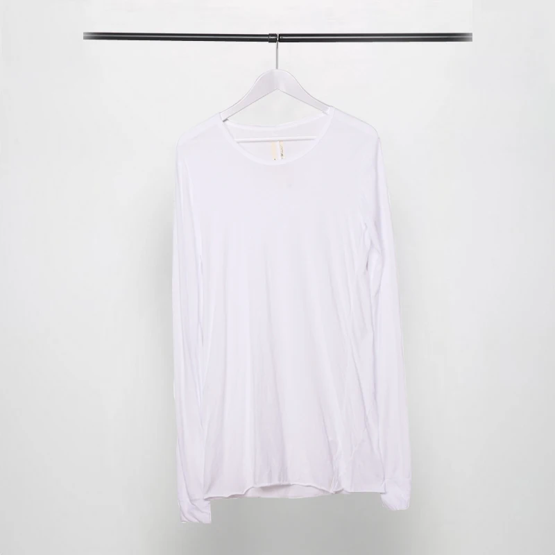 Owen seak Мужская рубашка хлопок готический стиль Мужская одежда топы футболки летние женские футболки черная футболка Размер XL - Цвет: Белый