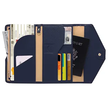 

Women Wallet Short Travel Hasp Passport Holder Cover Leather Mini Wallet Passports Organizer Card Credit Holder Ladies Case #Z