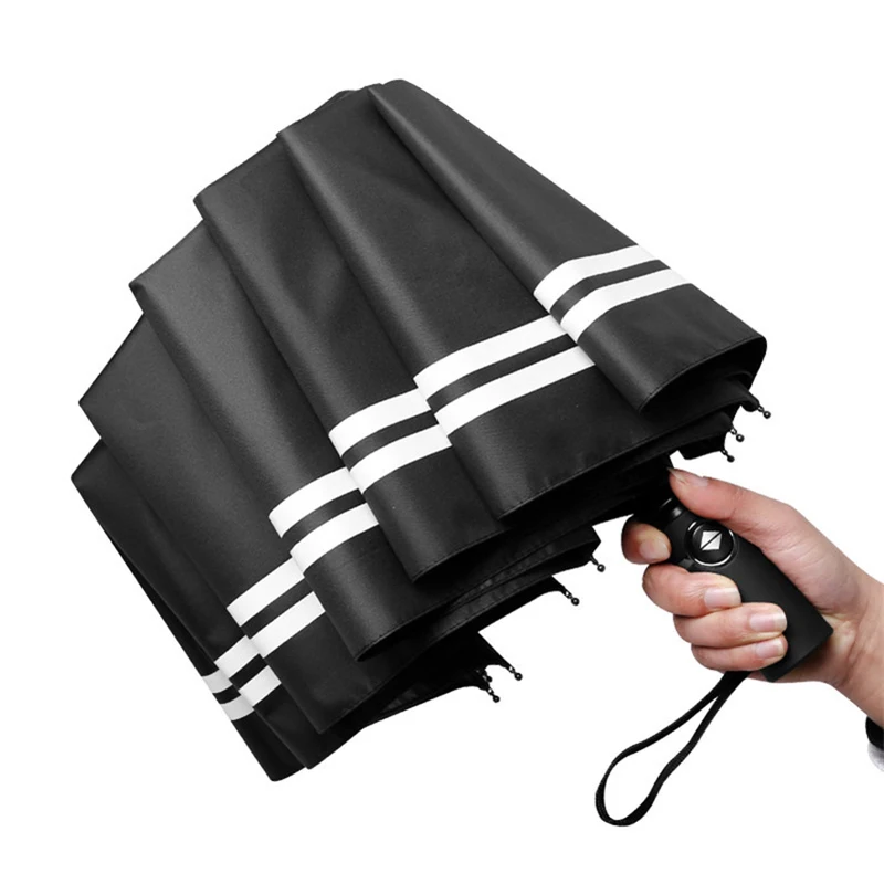 

Fashion Big New Busineess Umbrella Wind Resistant Folding Automatic Umbrella Rain Women Auto Windproof Umbrellas 10K Parasol