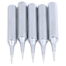 5 шт./компл. 900m-T-I сварочный инструмент Бессвинцовая припойная туфли с металлическим носком; советы замена пайки бит сварочный инструмент для DIY паяльная