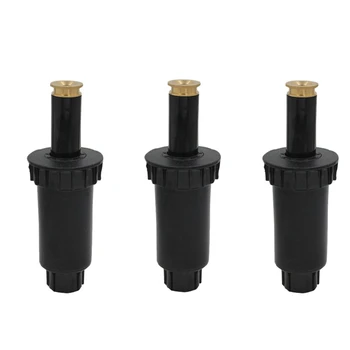 

90/180/360 Degrees Rotate Pure Copper Buried Spray Automatic Pop-Up Telescopic Lawn Buried Nozzle Gardening Irrigation Tools