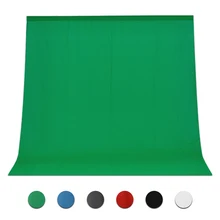 Textil no contaminante para fondo de estudio fotográfico, pantalla o telón de muselina para llave de color en foto y video, con fondos de fotografía en tonos verde, rojo, y otros, de material algodón, gran oferta