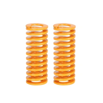 

10Pcs Yellow 9.8mm Outer Diamter 26mm Height Compression Spring For 3D Printer Extruder Heated Bed