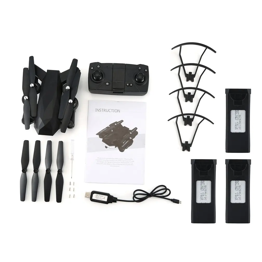 C53 gps складной Радиоуправляемый Дрон с 1080P HD камерой 2,4G wifi FPV RC Профессиональный Вертолет игрушка с дистанционным управлением - Цвет: 5G 1080P Color box