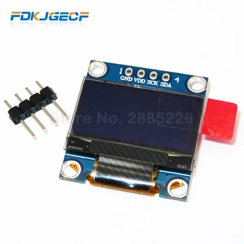 

0.96 inch IIC Serial White OLED Display Module 128X64 I2C SSD1306 12864 LCD Screen Board GND VCC SCL SDA 0.96" for Arduino