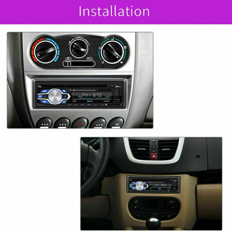 Автомагнитола 1 DIN с поддержкой Bluetooth громкой связи USB DVD/VCD/CD/FM|bluetooth auto radio|auto radioauto
