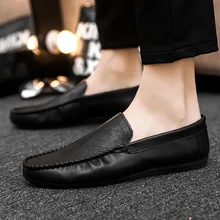 

New Breathable Soft Bottom Simple Light Men's Shoes Comfortable Stylish Loafers Men Shoes Casual
