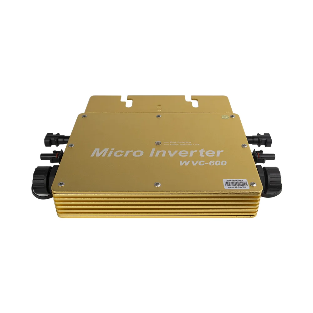 US $98.69 Wvc600 Solar Inverter Mppt On Grid Tie Inverter Ip65 Micro Inversor Solar Microinverter 2250vdc To 80260vac For 2300w Panels