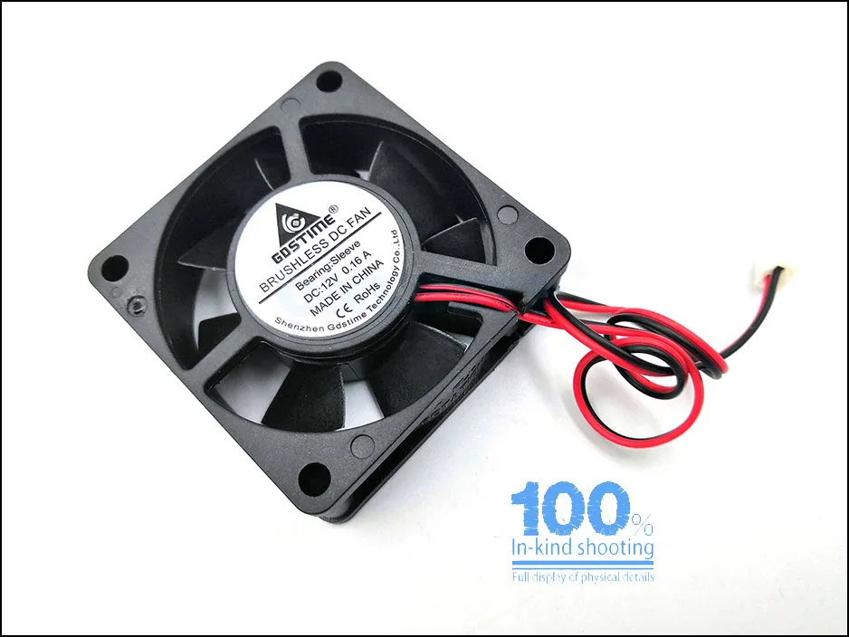 6020 Brushless Fan DC 12V 24V 60X60X20mm Computer PC CPU Case Cooling Fan 6cm 60mm 2PIN XH254 Cooler Fans  free shipping 11