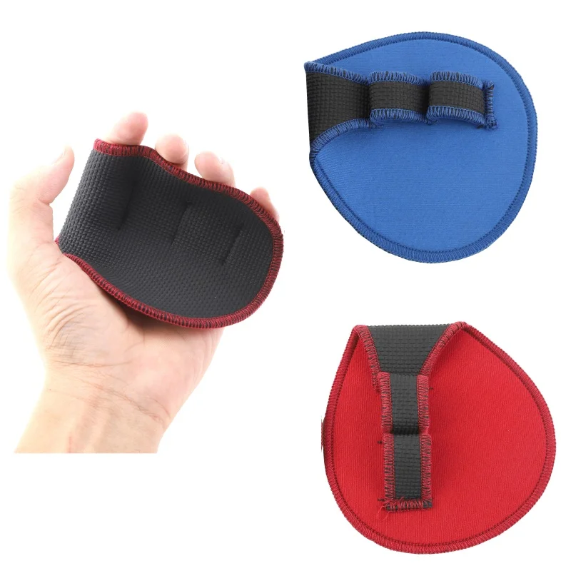 

Unisex Anti Skid Weight Lifting Training Gloves Fitness Sport Dumbbell Grip Pad Gym Workout Exercise Hand Palm Finger Protector