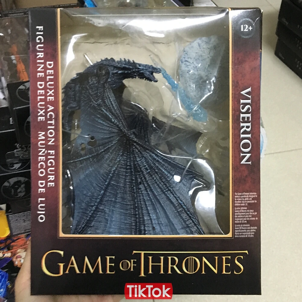 ТВ Viserion ледяной дракон Rhaegal дрогон мультфильм игрушка фигурка Модель Кукла подарок