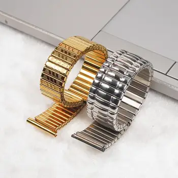

Pure Stainless Steel Elastic Band Tension Belt Spring With Watch Strap Workout Equipments Resistance Bands Exercise Equipment