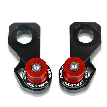 

Motorcycle CNC Cotton Reels Motorbike Rear Wheel Axle Stand Pick Up Hook Set FOR Honda CBR650F 2014 2015 2016 2017 2018