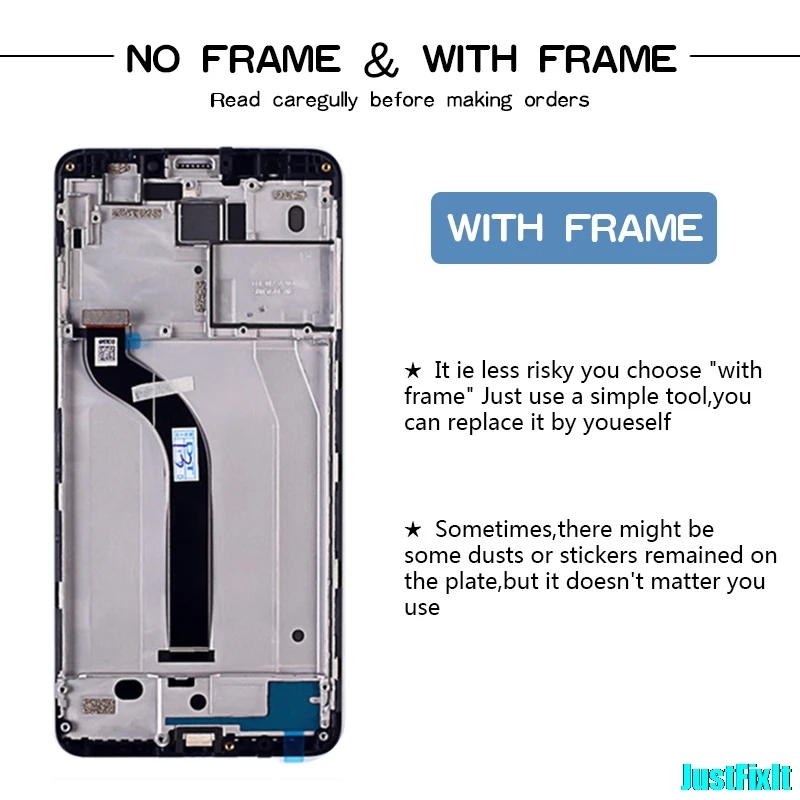 For Xiaomi Redmi 5 Original LCD Touch Screen with Frame Replacement For Xiaomi Redmi 5 LCD Display 10-touches 5.7" Display
