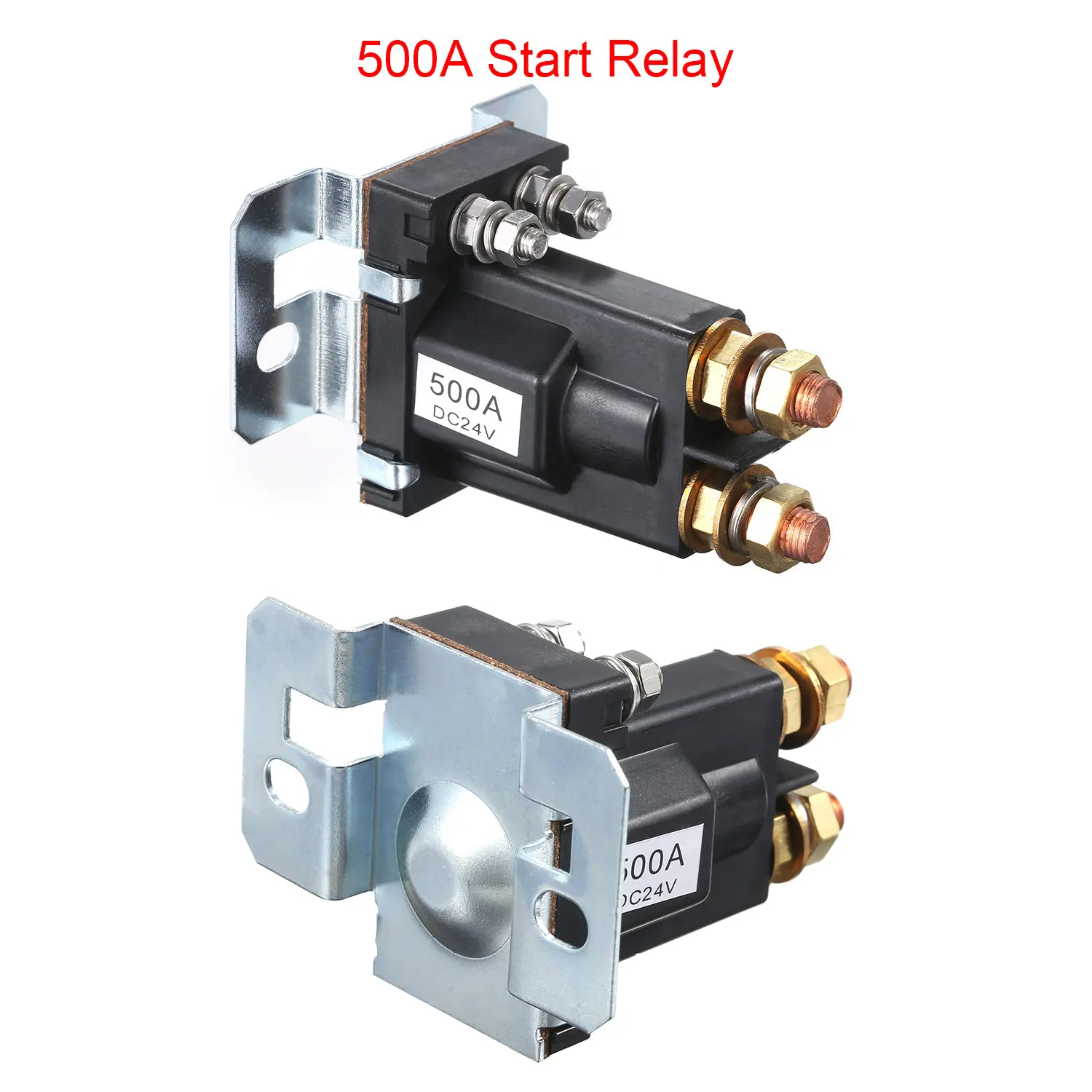 Портативный 24V 500A и избыточному току реле постоянного тока двойной клетки изолятор вилочный погрузчик Двигатель контактор автоматического запуска контактор