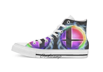 

Smash Ball Custom Casual High Top lace-up Canvas shoes sneakers Drop shipping