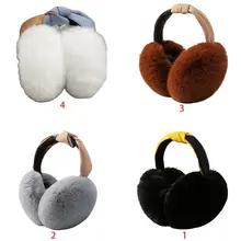 Модные женские зимние складные наушники для студентов простые универсальные милые теплые наушники