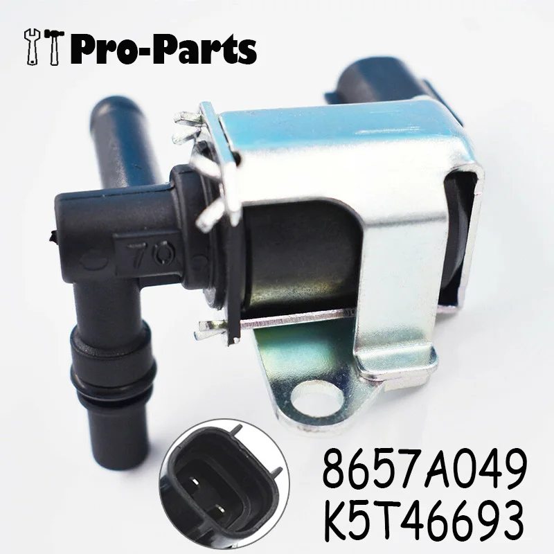 8657A049 New Vapor Canister Purge Solenoid Valve for Mitsubishi Lancer Outlander 2.0 2.4L K5T46693