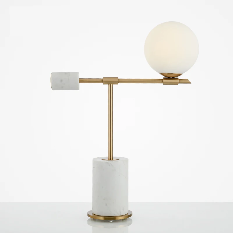 

Nordic LED Table Lamp Modern Simple Table Light for Living Room Glass Ball Bedside Desk Lamp Home Decor Light Fixtures Luminaria