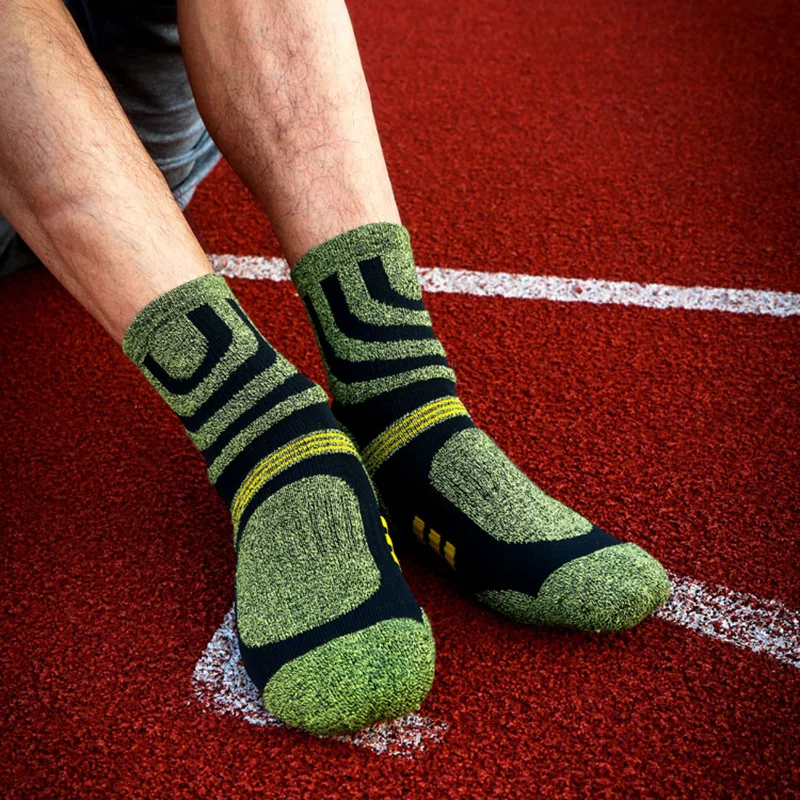 Бег походы носки комфортные Дышащие носки для улицы мужские профессиональные спортивные походные носки термо носки