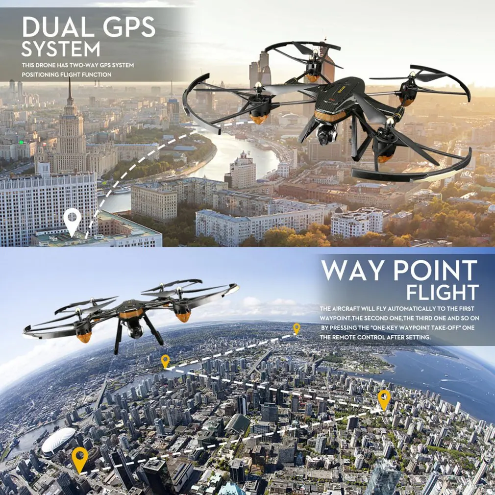 FX-22G Профессиональные с GPS Квадрокоптер четырехосный самолет с Wifi 720 P/1080 P hd-камера Дрон воздушный Дрон